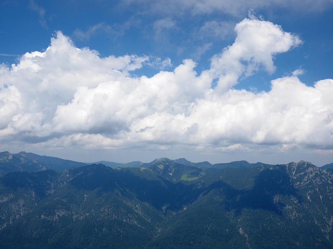 Villa Alpenpanorama Ohlstadt Esterno foto